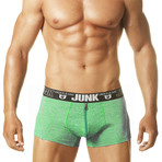 Sweat Zip-Fly Boxer // Green (S)