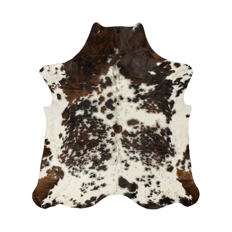 Natural Cowhide Rug // Tri Color