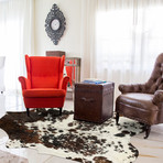 Natural Cowhide Rug // Tri Color