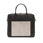 Business Bag // Black + Grey