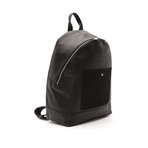 Leather Backpack // Black