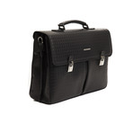 Buckled Overnight Bag // Black