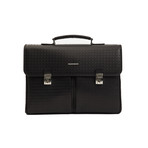 Buckled Overnight Bag // Black