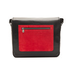 Messenger Nappa // Black + Red