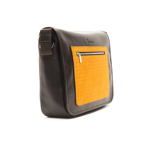 Messenger Nappa // Brown + Orange