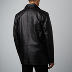 Mason + Cooper // Landon Leather Blazer // Black (S)