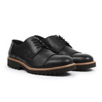 Cap-Toe Dress Shoe // Black (US: 7)