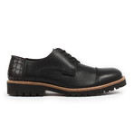 Cap-Toe Dress Shoe // Black (US: 7)