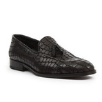 Crocodile Slip-On // Black (US: 7)