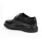 Men's Brogue Shoes // Black Grey (US: 7)