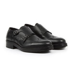Men's Monstrap Brogue Shoes // Black (US: 9)