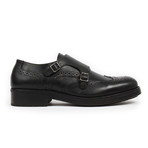 Men's Monstrap Brogue Shoes // Black (US: 9)
