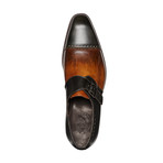 Black Magic Single Monk Strap // Black (10.5)