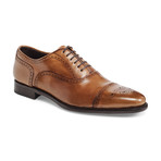 District Quarter Brogue Oxford // Tan (12)