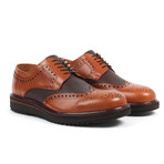 Men's Brogue Shoes // Brandy Brown (US: 7)