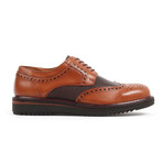 Men's Brogue Shoes // Brandy Brown (US: 7)