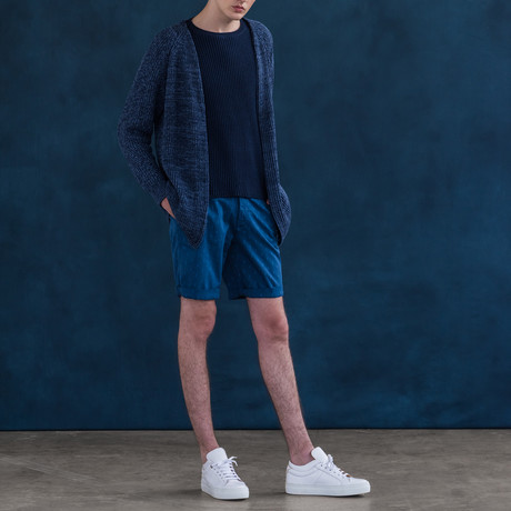 Knitted Cardigan // Storm Blue (S)