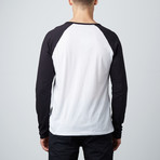 Baseball T-Shirt // Black + White (S)