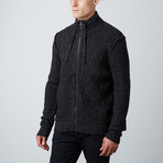 High Country Cardigan // Black (S)