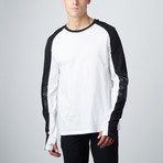 Motocross T-Shirt // Black + White (S)