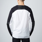 Motocross T-Shirt // Black + White (S)