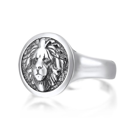 Leo Ring // Solid Silver (Size 8)
