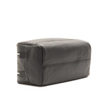 Two-Zip Beauty Bag // Black