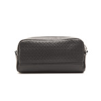 Two-Zip Beauty Bag // Black