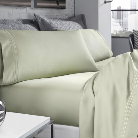 Premium Celliant Pillowcase Set // Sage (Queen)