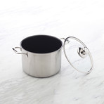 Nonstick Clad // Stock Pot + Lid