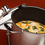 Nonstick Clad // Stock Pot + Lid