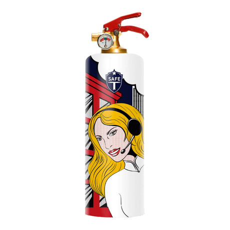 Safe-T Designer Fire Extinguisher // Pop Call