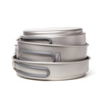 Portable Titanium Pan Set // Set of 3