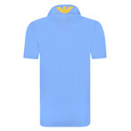 Chest Patch Polo // Light Blue (M)