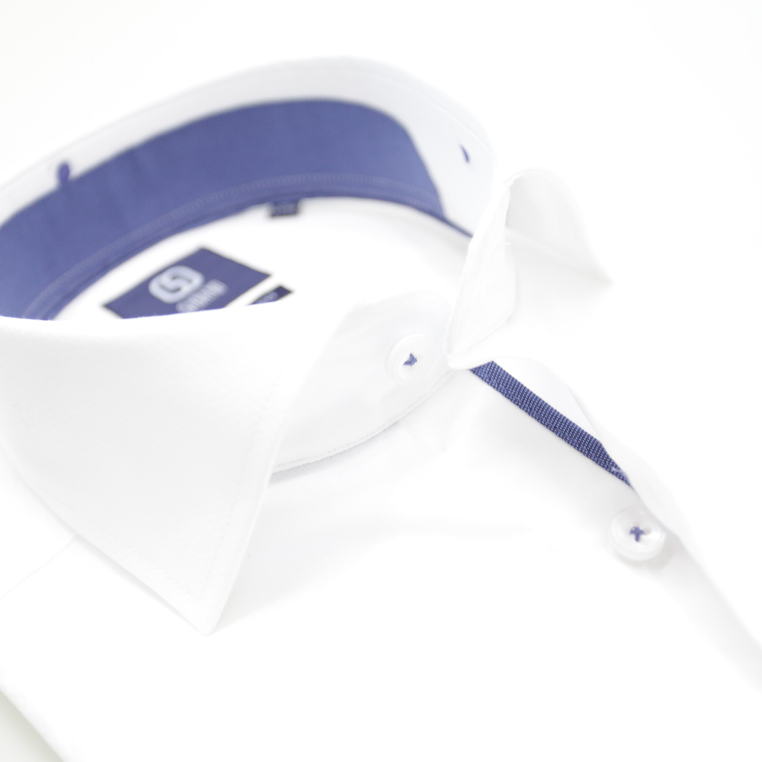 New York // White + Blue (L) Gabano Dress Shirts Touch of Modern