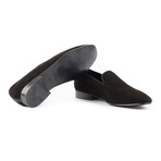 Eton Suede Loafer Slipper // Black (US: 10)