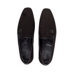Eton Suede Loafer Slipper // Black (US: 10)