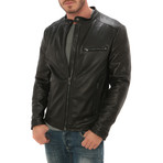 Classic Moto Jacket // Black (L)