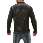 Classic Moto Jacket // Black (L)