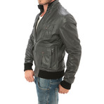 Outdoor Bomber Jacket // Grey (L)