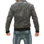 Outdoor Bomber Jacket // Grey (L)