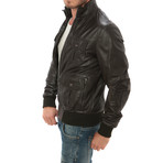 Outdoor Bomber Jacket // Dark Brown (L)