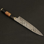 Damascus Kitchen Knife // 9008