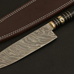 Damascus Kitchen Knife // 9009