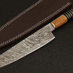 Damascus Kitchen Knife // 9027