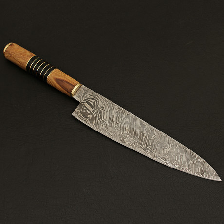 Damascus Kitchen Knife // 9027