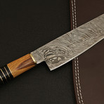 Damascus Kitchen Knife // 9027