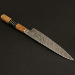 Damascus Kitchen Knife // 9027