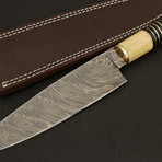 Damascus Kitchen Knife // 9028