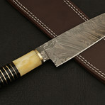 Damascus Kitchen Knife // 9028